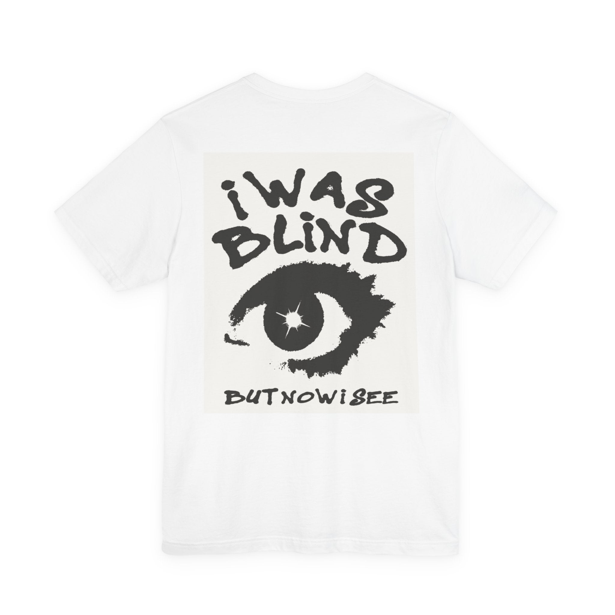 Basketball Tee - 'I Was Blind, But Now I See' Graphic